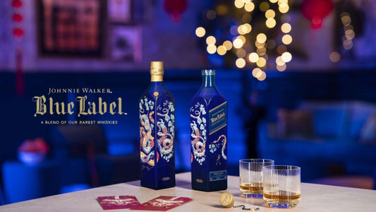 Johnnie Walker Blue Label Scotch Whisky Limited Edition Barrel & Batch