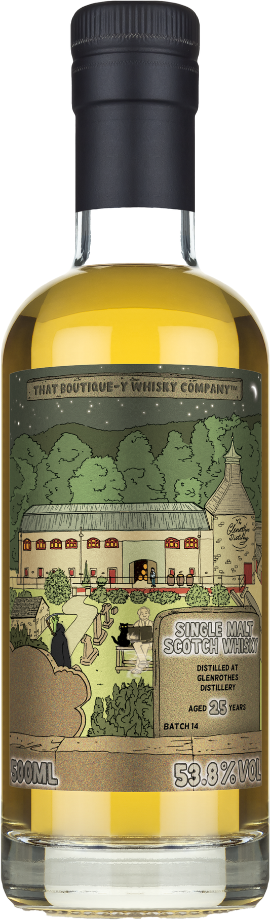 That Boutique-Y Whisky Company Glenrothes 25 Year Batch 14 Single Malt Scotch Whisky 500ml