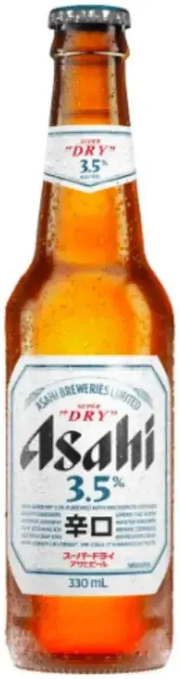 Asahi Super Dry 3.5% 6 Pack Bottles 330ml | Barrel & Batch