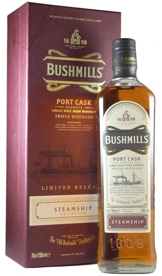 Bushmills Steamship Collection Port Cask Irish Whiskey 700ml