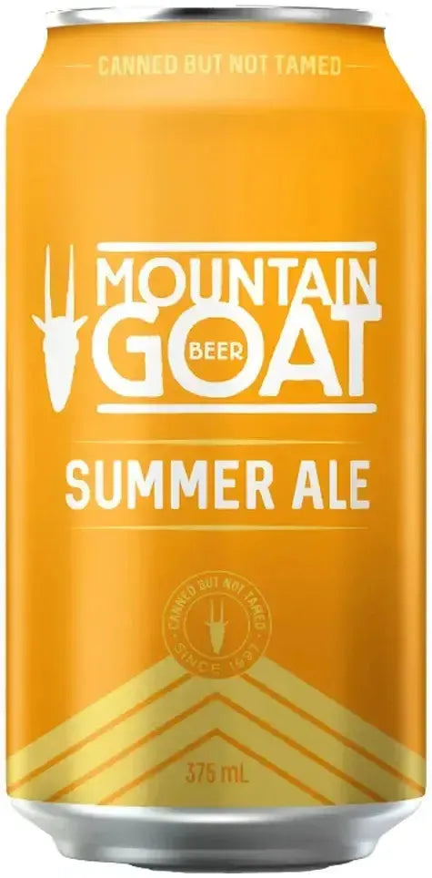 Mountain Goat Summer Ale 4.7% 6 Pack Cans 375ml | Barrel & Batch