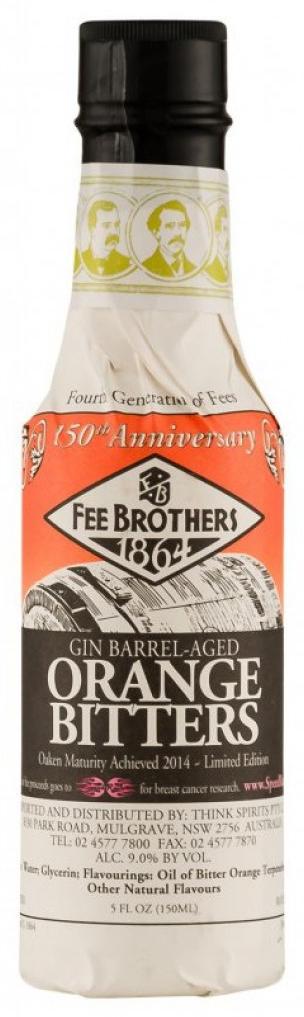 Fee Brothers Gin Aged Orange Bitters 150ml