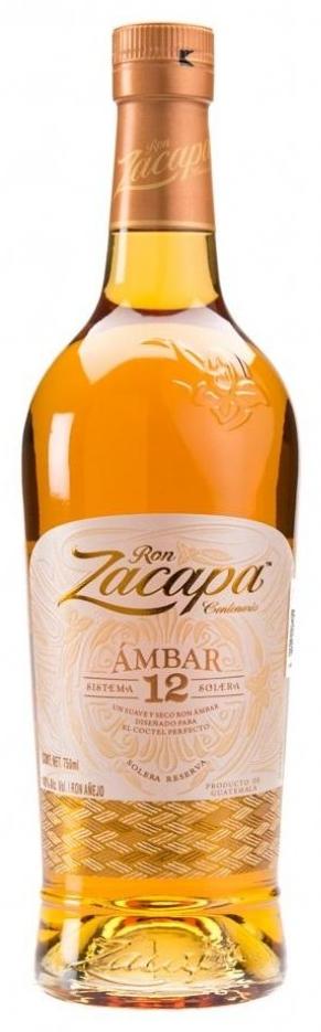 Zacapa Centenario Ambar 12 Year Old Rum 1Lt