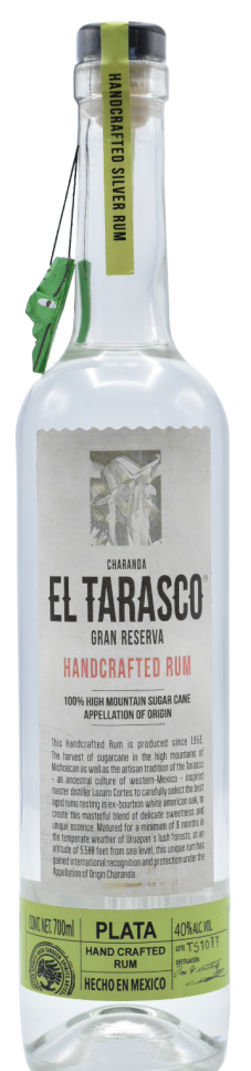 El Tarasco Charanda Plata Rum 700ml