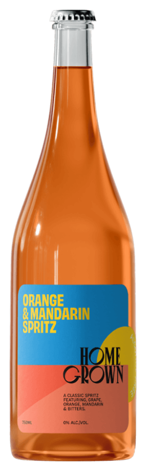 Home Grown Orange & Mandarin Spritz Non Alcoholic 750ml