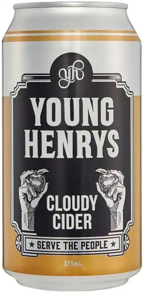Young Henrys Cloudy Cider 4.2% Cans 375ml | Barrel & Batch