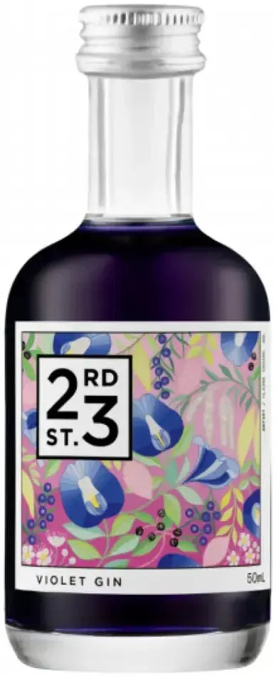 Buy 23rd Street Violet Gin Mini 50ml Online at Barrel and Batch