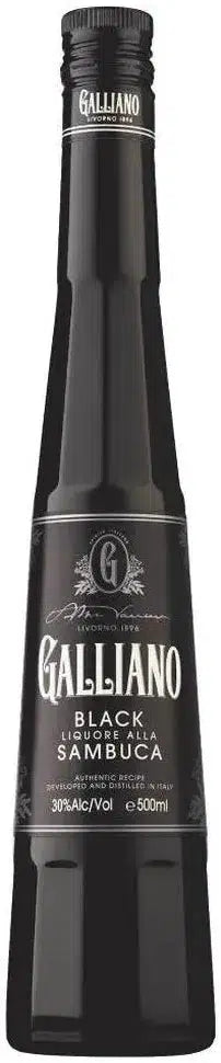 Galliano Black Sambuca 500ml | Barrel & Batch