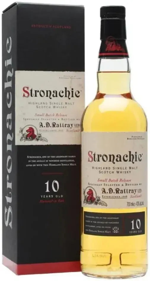 AD Rattray Stronachie 10 Year Old Single Malt Whisky 700ml-Spirits-AD Rattray-Afterpay-Alcohol-Delivery-Barrel-and-Batch-
