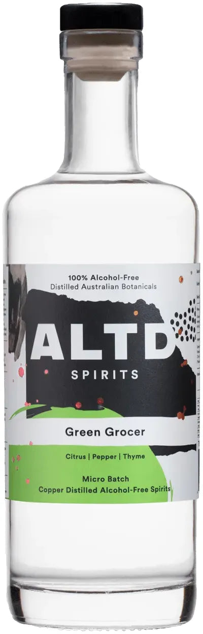 ALTD Green Grocer Non Alcoholic Spirit 700ml-Non-Alcoholic-ALTD-Afterpay-Alcohol-Delivery-Barrel-and-Batch-