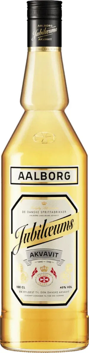 Aalborg Jubilaeums Aquavit 1L-Spirits-Aalborg-Afterpay-Alcohol-Delivery-Barrel-and-Batch-