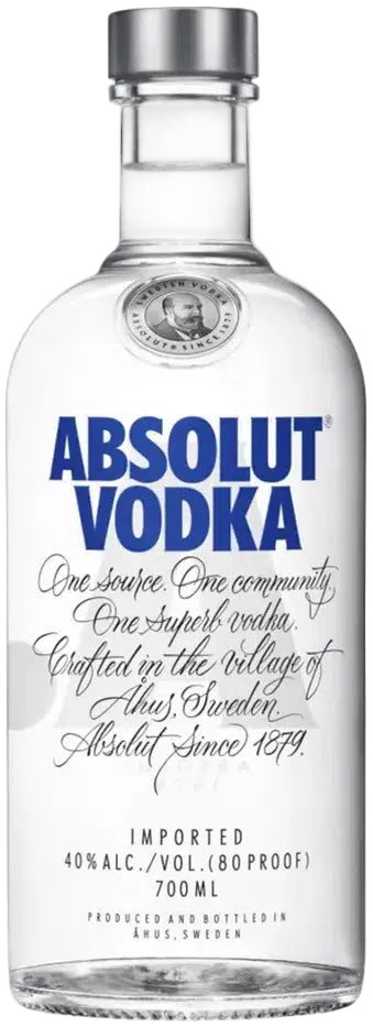 Buy Absolut Vodka 700ml Online at Barrel and Batch