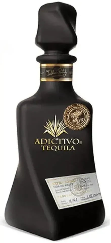 Buy Adictivo Extra Anejo Black Tequila 750ml Online at Barrel and Batch