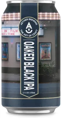 Buy Aether Brewing Oaked Black IPA 6.7% 16 Pack Cans 375ml Online at Barrel and Batch