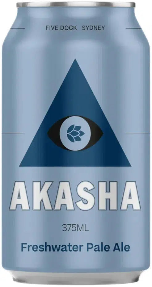 Buy Akasha Brewing Freshwater Pale Ale 24 Pack 375ml Online at Barrel and Batch