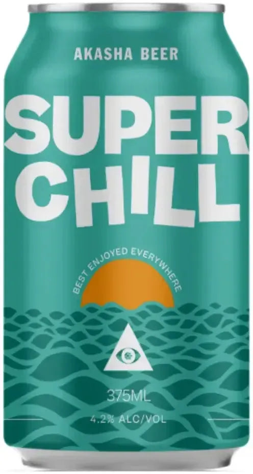 Buy Akasha Brewing Super Chill Pale Ale 375ml Online at Barrel and Batch