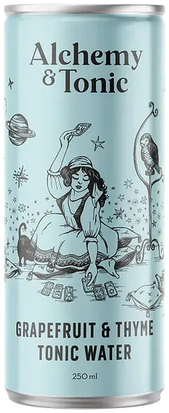 Alchemy & Tonic Grapefruit And Thyme 250ml-Mixers-Alchemy & Tonic-Afterpay-Alcohol-Delivery-Barrel-and-Batch-