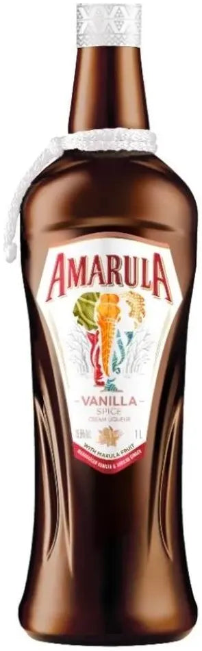 Amarula Vanilla Spice Cream Liqueur 1L-Spirits-Amarula-Afterpay-Alcohol-Delivery-Barrel-and-Batch-
