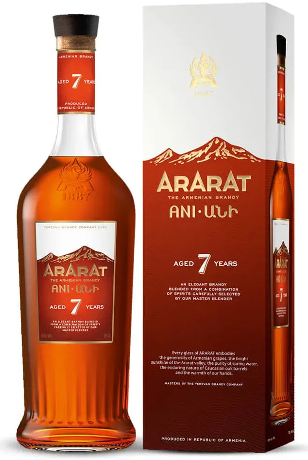 Ararat Ani Urt 7 Year Old Brandy 700ml