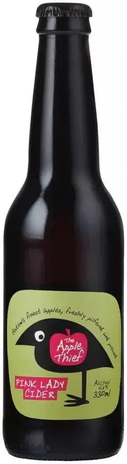 Apple Thief Pink Lady Cider Bottle 330ml-Cider-Apple Thief-Afterpay-Alcohol-Delivery-Barrel-and-Batch-