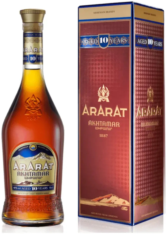 Ararat Akhtamar Armenian 10 Year Old Brandy 700ml-Spirits-Ararat-Afterpay-Alcohol-Delivery-Barrel-and-Batch-