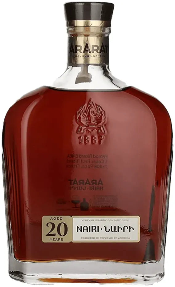 Ararat Nairi 20 Year Old Brandy 700ml-Spirits-Ararat-Afterpay-Alcohol-Delivery-Barrel-and-Batch-