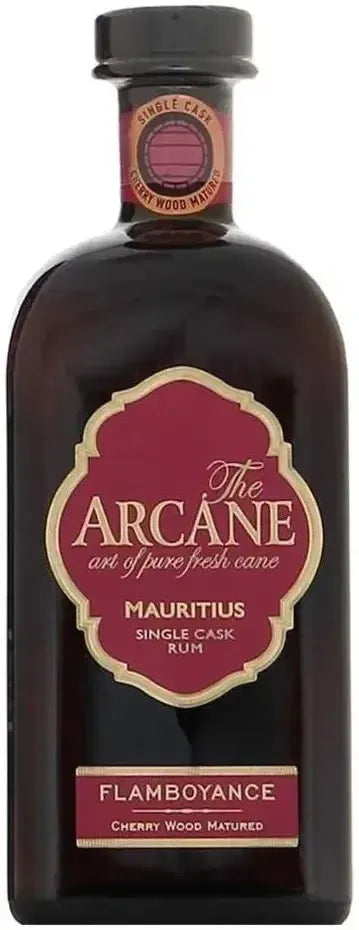Buy Arcane Flamboyance Rum 1-3 Year Old Cherry Cask Finish 700ml Online at Barrel and Batch