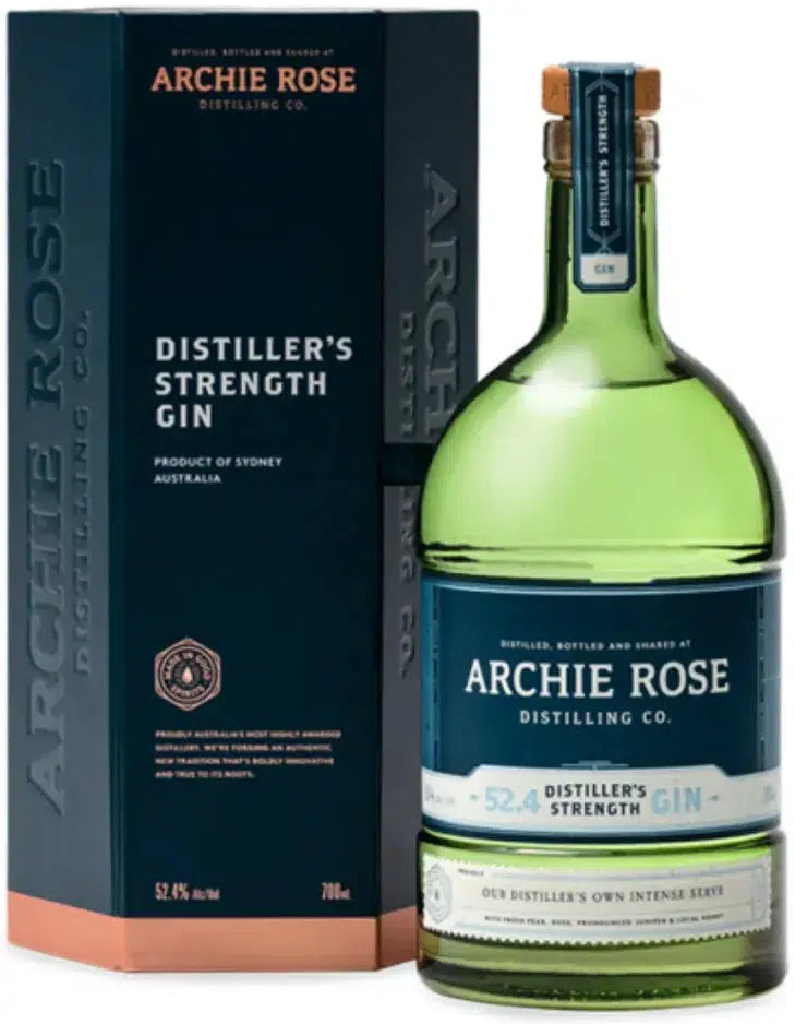 Buy Archie Rose Distillers Strength Gift Box 700ml Online at Barrel and Batch