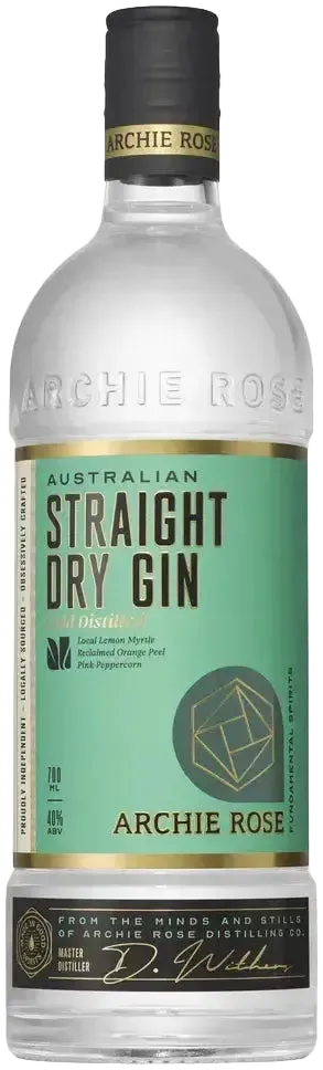 Buy Archie Rose Straight Dry Gin 700ml Online at Barrel and Batch