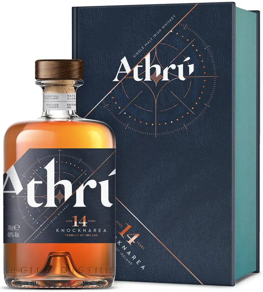 Athru Knocknarea 14 Year Old Irish Whiskey 700ml-Spirits-Athru-Afterpay-Alcohol-Delivery-Barrel-and-Batch-