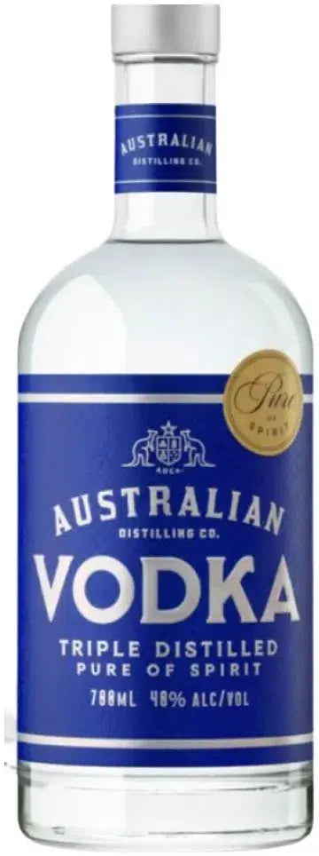 Australian Distilling Co Vodka 700ml-Spirits-Australian Distilling Co-Afterpay-Alcohol-Delivery-Barrel-and-Batch-