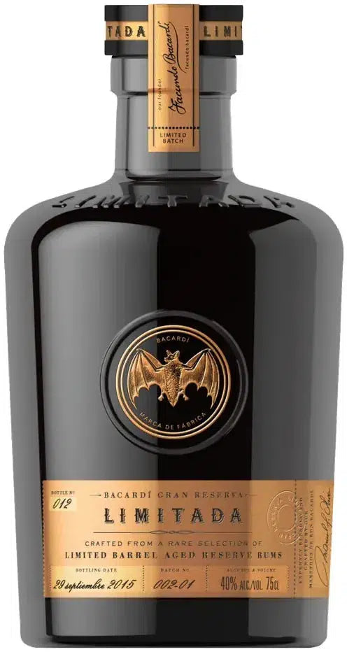 Buy Bacardi Reserva Limitada Rum 750ml Online at Barrel and Batch