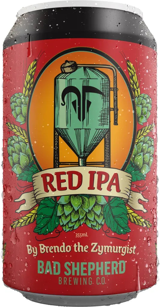 Bad Shepherd Red IPA 355ml-Beer-Bad Shepherd Brewing Co-Afterpay-Alcohol-Delivery-Barrel-and-Batch-
