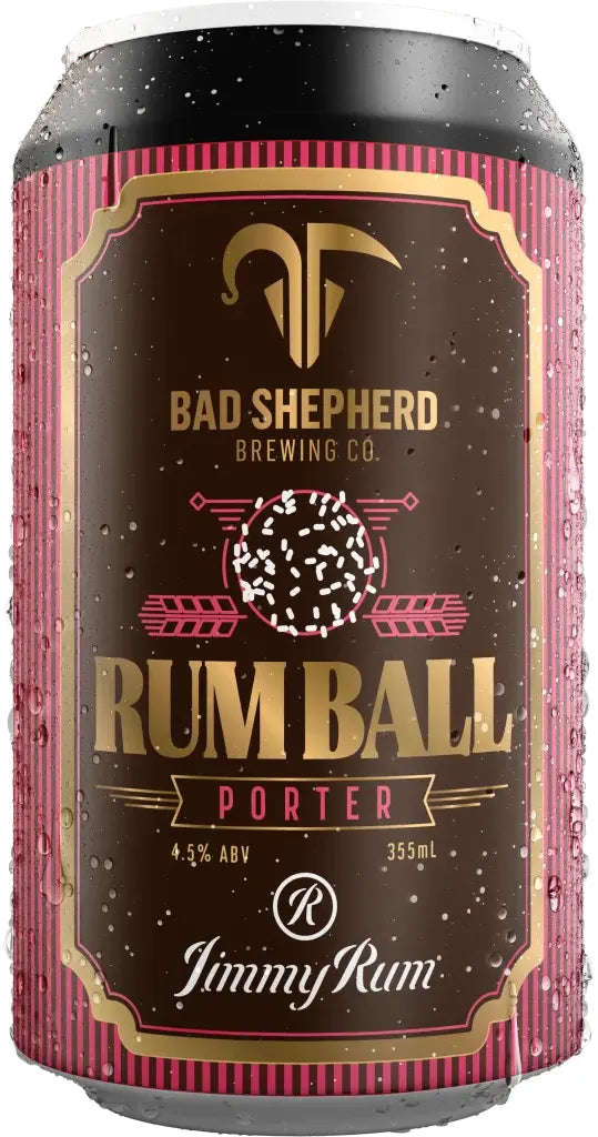 Bad Shepherd Brewing Co Rum Ball Porter 24 Pack Cans 355ml | Barrel & Batch