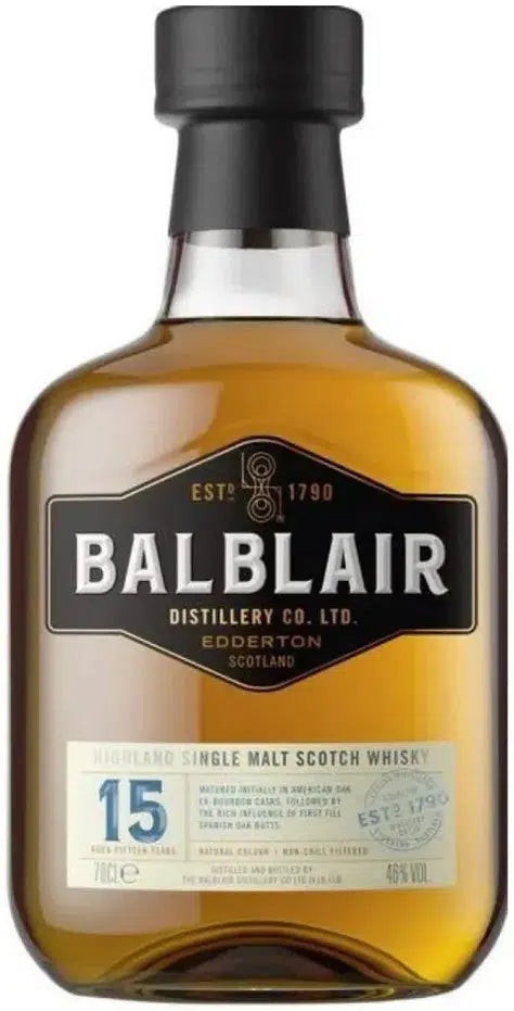 Balblair 15 Year Old Single Malt Scotch Whisky 700ml-Spirits-Balblair-Afterpay-Alcohol-Delivery-Barrel-and-Batch-