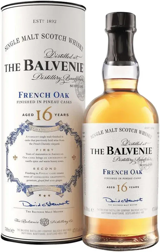 Balvenie 16 Year Old French Oak Single Malt Scotch Whisky 700ml-Spirits-Balvenie-Afterpay-Alcohol-Delivery-Barrel-and-Batch-