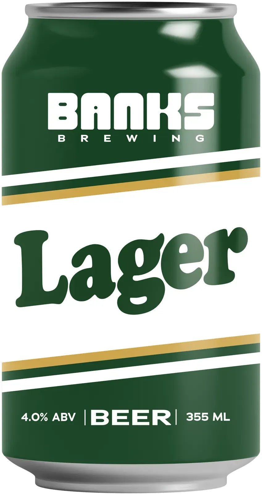 Banks Brewing Banks Lager 24 Pack Cans 355ml | Barrel & Batch