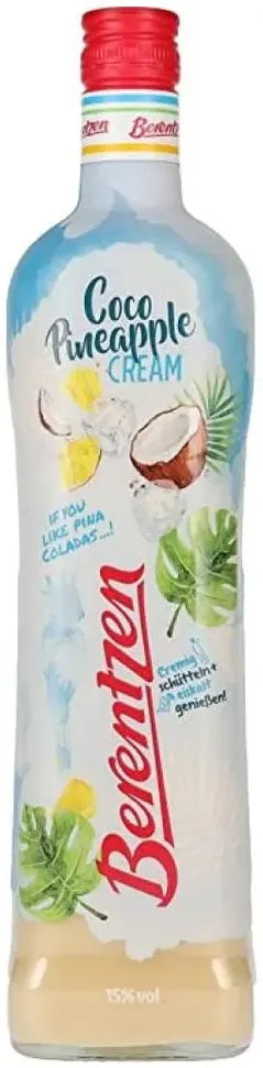 Berentzen Coco Pineapple Cream Liqueur 700ml-Spirits-Berentzen-Afterpay-Alcohol-Delivery-Barrel-and-Batch-