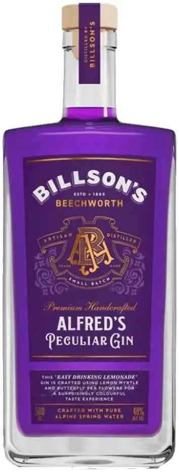 Buy Billson's Alfred Perculiar Gin 500ml Online at Barrel and Batch