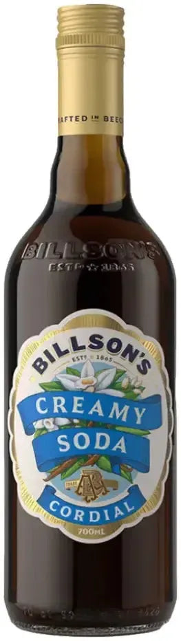 Buy Billson's Creamy Soda Cordial 700ml Online at Barrel and Batch