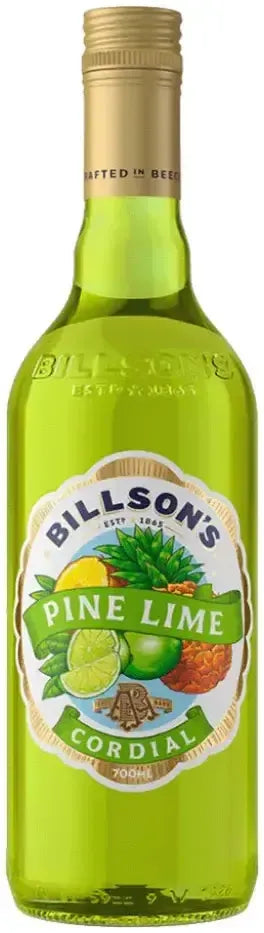 Buy Billson's Pine Lime Cordial 700ml Online at Barrel and Batch