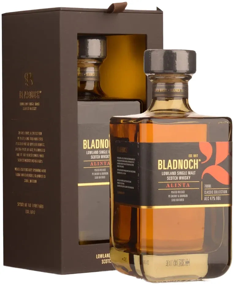 Buy Bladnoch Alinta Peated Single Malt Scotch Whisky 700ml Online at Barrel and Batch