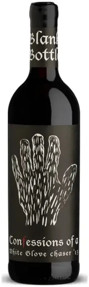 Buy Blank Bottle Confessions Of A White Glove Chaser Red Blend 750ml Online at Barrel and Batch