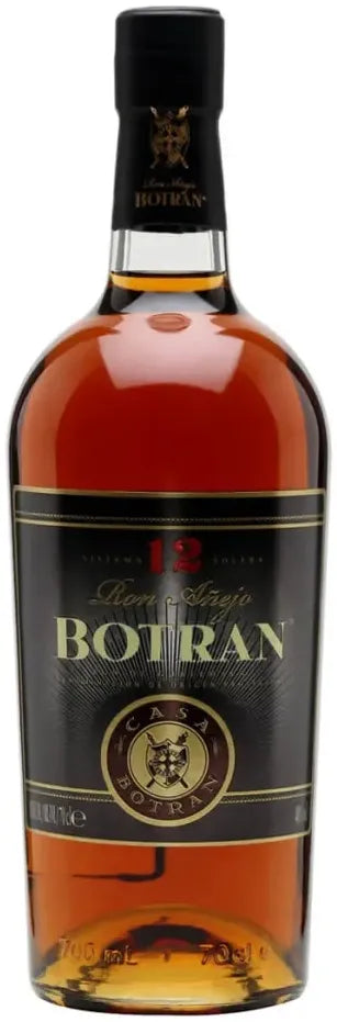 Botran Ron Anejo 12 Year Old Rum 700ml-Spirits-Botran Ron-Afterpay-Alcohol-Delivery-Barrel-and-Batch-