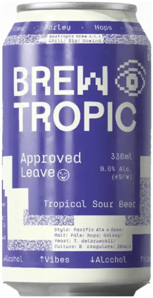 Buy Brewtropic Approved Leave 330ml Online at Barrel and Batch