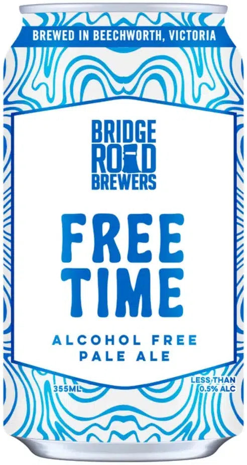 Bridge Road Free Time Alcohol Free Pale Ale 355ml-Non-Alcoholic-Bridge Road-Afterpay-Alcohol-Delivery-Barrel-and-Batch-