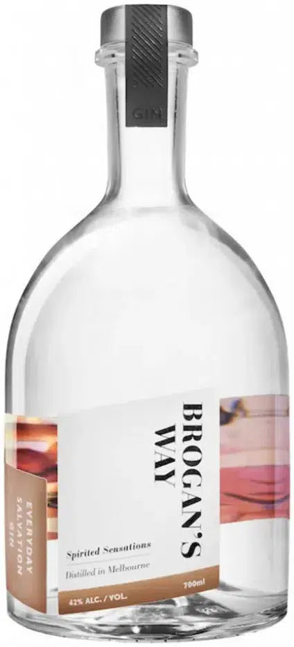 Brogan's Way Everyday Salvation Gin 700ml-Spirits-Brogan's Way-Afterpay-Alcohol-Delivery-Barrel-and-Batch-