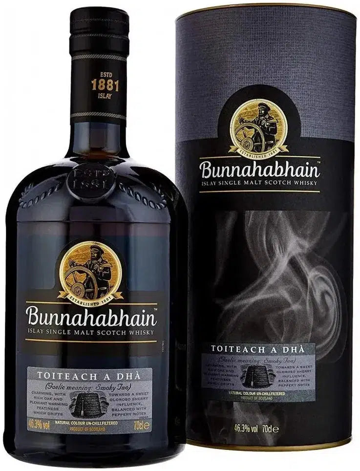 Buy Bunnahabhain Toiteach A Dha Single Malt Scotch Whisky 700ml Online at Barrel and Batch