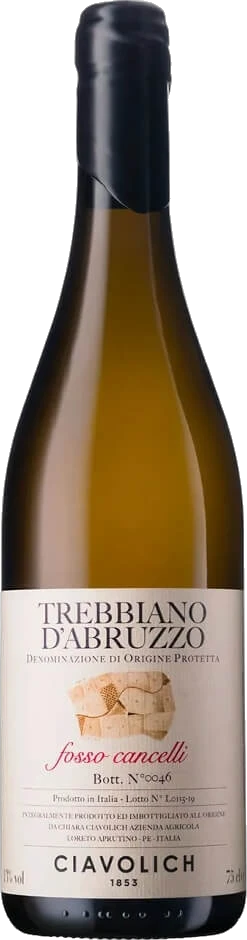Ciavolich Fosso Cancelli Trebbiano d'Abruzzo 2024 750ml | Barrel & Batch