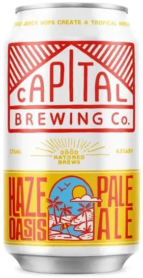Buy Capital Brewing Co Haze Oasis Pale Ale 375ml Online at Barrel and Batch